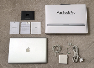 【美品実動機】アップル　Apple　MacBook Pro 15.4インチ　HDD750GB　USEDノートパソコン