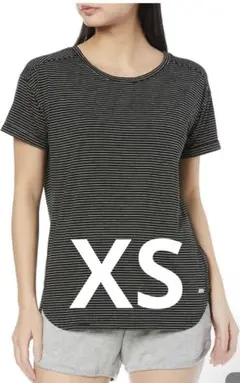 Tシャツ スポーツ フィットネス クルーネック リラックスレディース　XS