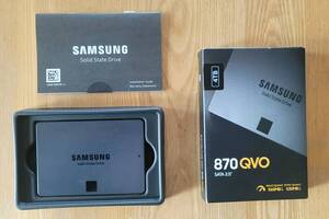 Samsung 870 QVO 4TB SATA 2.5インチ 内蔵 SSD MZ-77Q4T0B