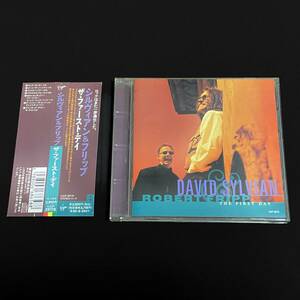 国内盤　DAVID SYLVIAN&ROBERT FRIPP デヴィッド・シルヴィアン／ロバート・フィリップ 「THE FIRST DAY」 CD １９９３年