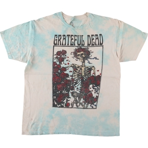 古着 GRATEFUL DEAD グレイトフルデッド タイダイ柄 バンドTシャツ バンT メンズL相当 /eaa478757