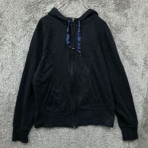 champion チャンピオン ジップパーカー ジップアップ スウェット フーディー サイズL ブラック 黒 レディース アウター 最落なし（315）