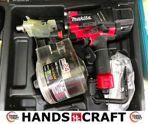 ★値下げ★マキタ　中古美品　AN936H　高圧エア釘打　90ｍｍ　赤　makita【ハンズクラフトうるま店】