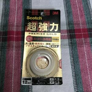 3M Scotch 超強力　両面テープ　幅12mm