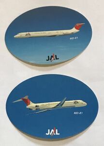 JAL MD-81 ステッカー