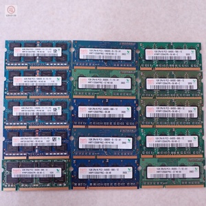 hunix 2Rx8 PC3-10600S-9-10-F2/2Rx8 PC3-12800S-11-11-F3/2Rx8 PC2-6400S-666-12等 4GB/2GB/1GB メモリまとめて15枚セット 動作未確認【10