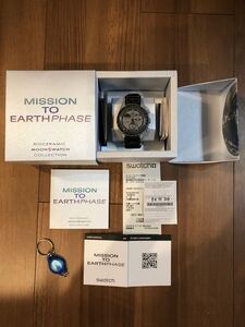 OMEGA Swatch スウォッチ オメガ Moonswatch Mission to EARTHPHASE アースフェイズ ムーンスウォッチ 腕時計 新品 未使用