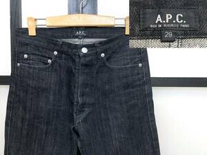 アーペーセー メンズ ブラック デニム ジーンズ / APC パンツ