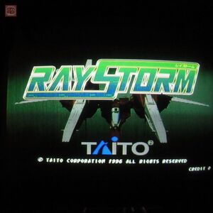 1円〜 タイトー/TAITO レイストーム RAY STORM イン取帯純正 動作確認済【20