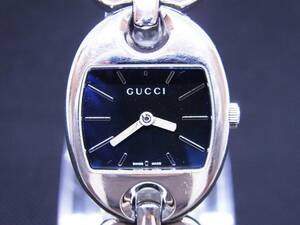 （E）　GUCCI　グッチ　マリーナ　チェーン　時計　121.5　動品　箱付