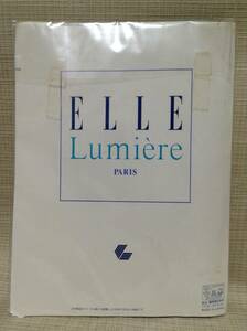 ELLE Lumiere パンティストッキング M-L col(090)ブラック 【エル】 PARIS サポート100% 日本製 福助