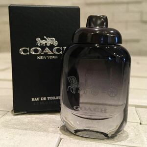 未開封　未使用　コーチ　COACH 　香水　オードトワレ　コーチ メン　フランス製　4.5mL 　旅行や携帯にも♪