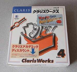 クラリスワークス 4.0 Claris Works Ver.4 Macintosh版