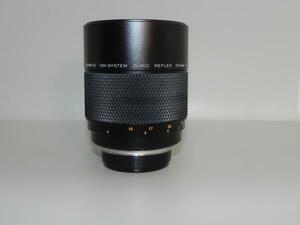 **中古品　OLYMPUS OM-SYSTEM ZUIKO REFLEX 500mm/f 8 レンズ*