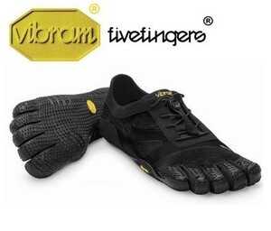 ★ビブラム(Vibram)★5本指シューズ ビブラムファイブフィンガーズ Vibram FiveFingers KSO EVO 14W0701 Black W38