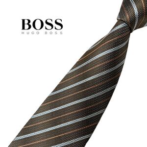 HUGO BOSS ネクタイ レジメンタル柄 ストライプ柄 ヒューゴボス USED 中古 m1018