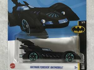 トレジャーハント ホットウィール BATMAN FOREVER BATMOBILE 黒 HotWheels TH バットマン フォーエヴァー バットモービル 未開封