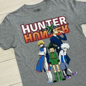 プロモーション用 良品■HUNTER × HUNTER■ゴン キルア Tシャツ S グレー クラピカ レオリオ ハンターハンター オフィシャル コピーライト