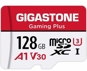 Gigastone マイクロsdカード 128GB Nintendo Switch動作確認済 転送速度100MB/S 高速 発送無料