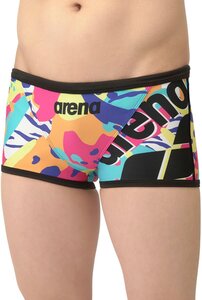 1694841-ARENA/メンズ 競泳トレーニング水着 スパッツ ショートレッグ 水泳 練習用/L