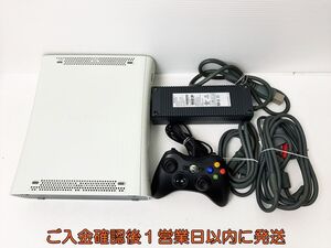 【1円】XBOX 360 CONSOLE 本体 セット ホワイト Microsoft ゲーム機 未検品ジャンク D11-070rm/G4