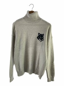 MAISON KITSUNE◆ニット・セーター(厚手)/S/ウール/GRY/LM00820KT1063