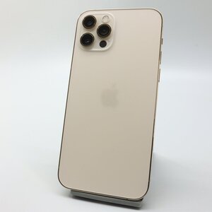 Apple iPhone12 Pro 256GB Gold A2406 MGMC3J/A バッテリ81% ■SIMフリー★Joshin8165【1円開始・送料無料】