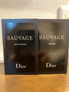 DIOR SAUVAGE 2本 ディオール ソヴァージュ オードゥ パルファム 1ml, パルファム 1ml EDP PARFUM