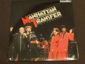 レーザー・ディスク 「The Manhattan Transfer in Concert」