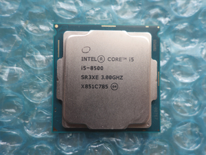 ★ Intel Core i5 8500 3.00GHz LGA1151 Coffee Lake 動作確認 ★