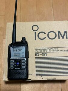 ICOM ID-51 作動送受信OK 中古品