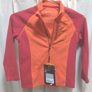 新品 7100円 タグ有 MILLET ミレー 登山 アウトドア スポーツ フリース防寒トレーナー長袖 秋冬 子供服 胸囲63cm 120cm 着丈45cm 019/22/28