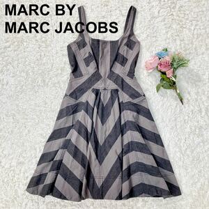 MARC BY MARC JACOBS マークジェイコブス エプロンワンピース デニム 2 レディース B22413-102