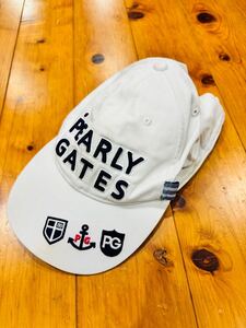 PEARLY GATES パーリーゲイツ キャップ ホワイト FR