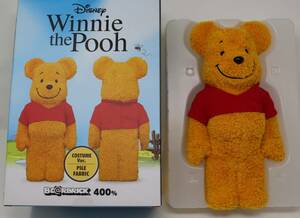 BE@RBRICK Winnie the Pooh COSTUME Ver.(PILE FABRIC) 400％ ディズニーくまのプーさん