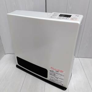 【 送料無料 】 美品 ◆ Rinnai ガスファンヒーター LPガス用 SRC-356E 2021年製 木造11畳 コンクリート15畳 リンナイ 暖房 ガスコード付