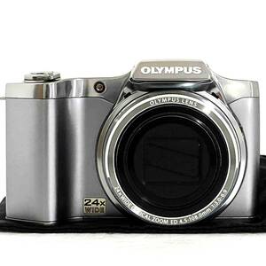 OLYMPUS SZ-14 オリンパス デジタルカメラ 24×WIDE 14MEGAPIXEL 動作未確認 シルバーカラー コンパクト