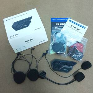 ◆69-11 【ジャンク品】 LEXIN ELECTRONICS DESIGN FOR BIKE　ET COM バイク用インカム