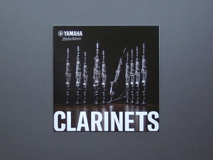 【カタログのみ】YAMAHA 2022.03 Clarinets 検 Clarinet クラリネット YCL B♭/A バス アルト E♭ ドイツ B♭&A E♭ ALTO BASS 