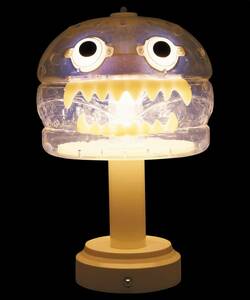 UNDERCOVER × MEDICOM TOY HAMBURGER LAMP CLEAR アンダーカバー メディコムトイ ハンバーガーランプ クリアー 新品未開封