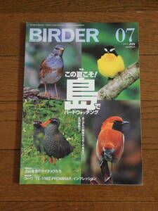 BIRDER 2013年7月号 この夏こそ！島でバードウォッチング Vol.27 No.07