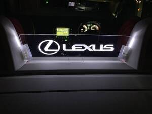 valkyrie style レクサス ISC is250c is350c 専用　ウィンドディフレクター　LEXUS文字　リモコン付き　lexus is-c 　LED白..,