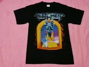 TESTAMENT テスタメント Tシャツ ロックT バンドT S Overkill Metallica Voivod Megadeth Anthrax Legacy バンT