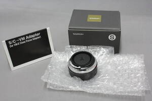 ■希少！？■　フォクトレンダー（Voigtlander）　S/C→VM Adapter ( for VM-E Close Focus Adaper )　未使用かも？