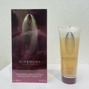 □未使用品!! 2個セット!! GIVENCHY POUR HOMME GEL DOUCHE CORPS ET CHEVEUX ジバンシイ ヘア＆ボディシャワージェル 【F2277OY】　