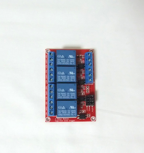 リレーモジュール4チャンネル（5V、電源端子ターミナルブロック、新品） 