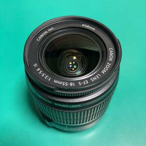 キヤノン ZOOM LENS EF-S 18-55㎜ 1:3.5-5.6 IS ジャンク品 R00954