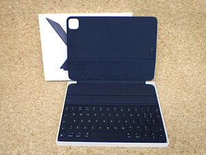 【中古 美品】Smart Keyboard Folio UK 英語 A2038 MXNK2BQ/A [iPad Air 4,5世代/ 11インチiPad Pro 1,2,3,4世代用] キーボード(PHA634-2)