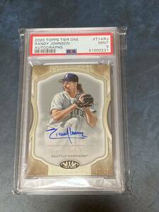 2020Topps Tier One Randy Johnson AUTO/40 PSA MINT 9