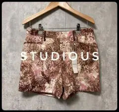 【未使用品】 STUDIOUS ステュディオス ショートパンツ ピンク